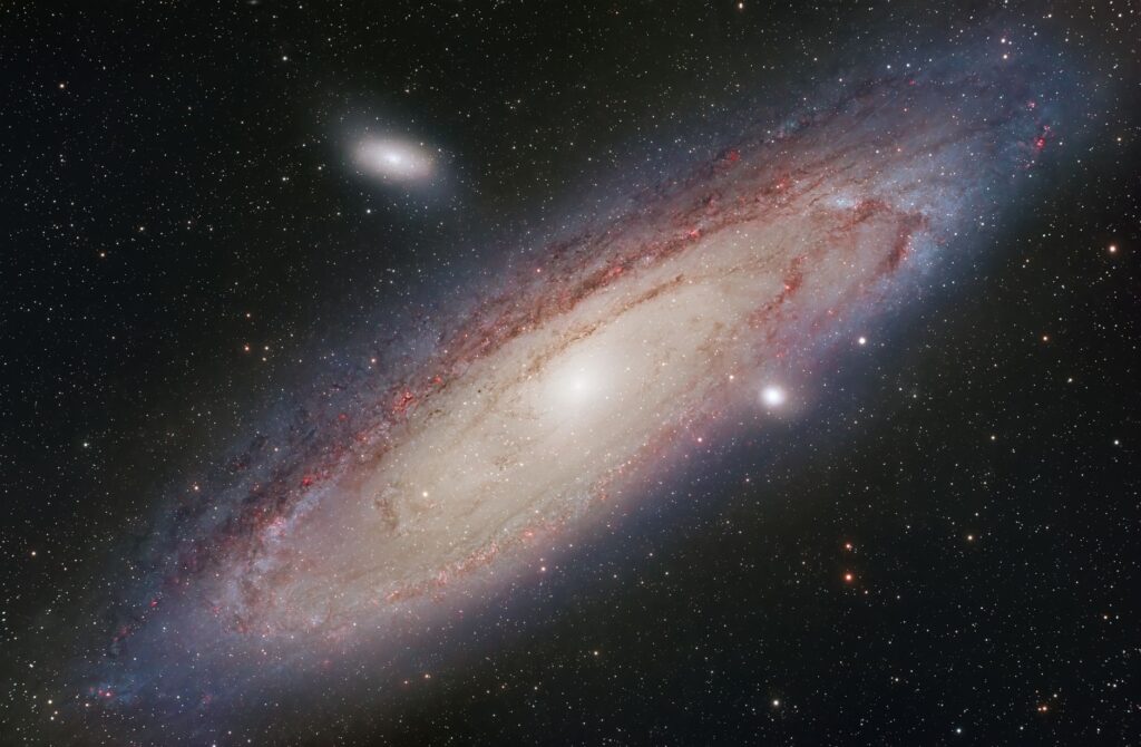 High-resolution image of the Andromeda Galaxy (M31) captured in La Fresneda, Aragón, España, an image for Fine-Tuning: The Universe Is Absurdly Specific
